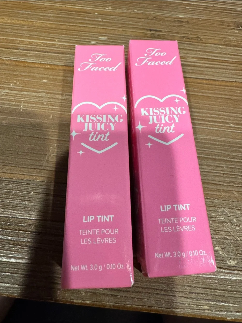2pk Too Faced Kissing Juicy Tint Lip Tint - Cream Soda